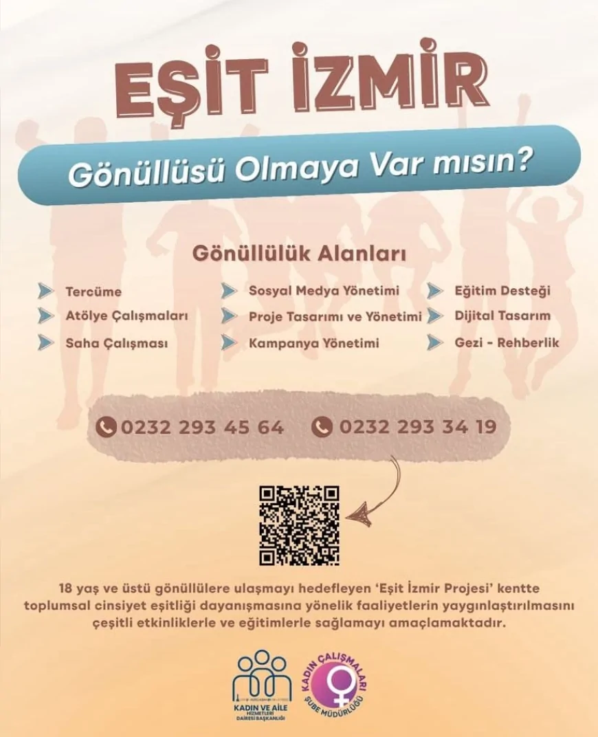 Eşit İzmir projesi gönüllülerini arıyor: Kadınların güçlenmesi için kentte yeni adım