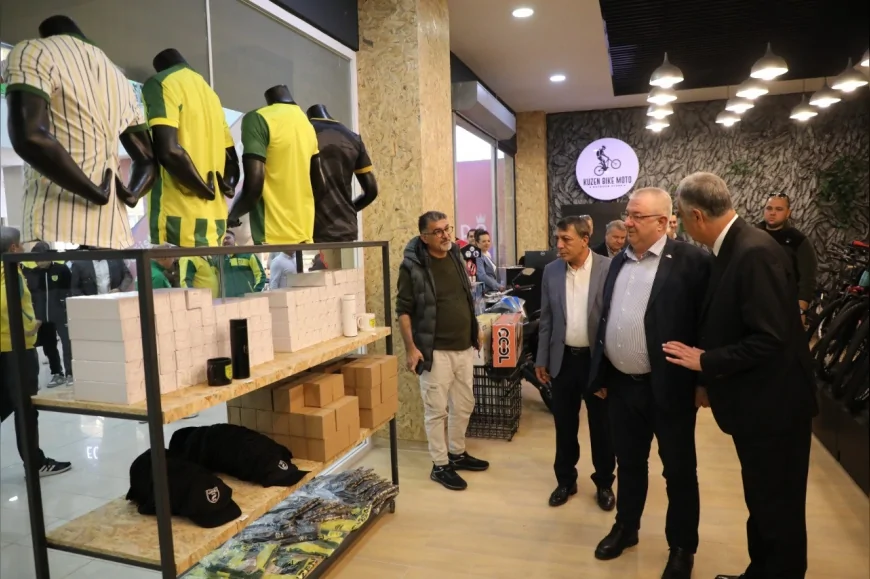 Edremitspor Taraftar Mağazası “EdroStore” açıldı: Gelir kulübe aktarılacak