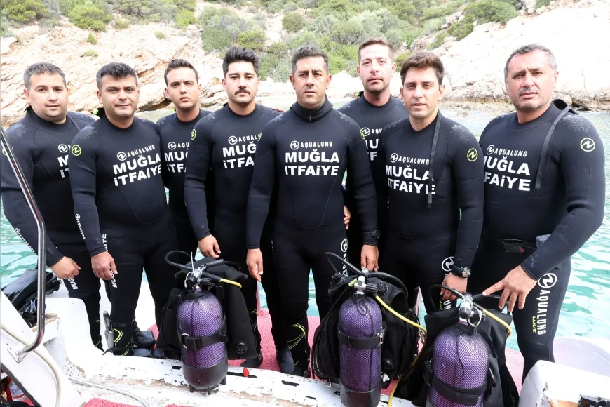 Muğla Büyükşehir Belediyesi Su Altı Arama Kurtarma Ekibi Göreve Başladı: “Dakikaların Hayat Kurtardığı Anlarda 7/24 Hizmetteyiz”