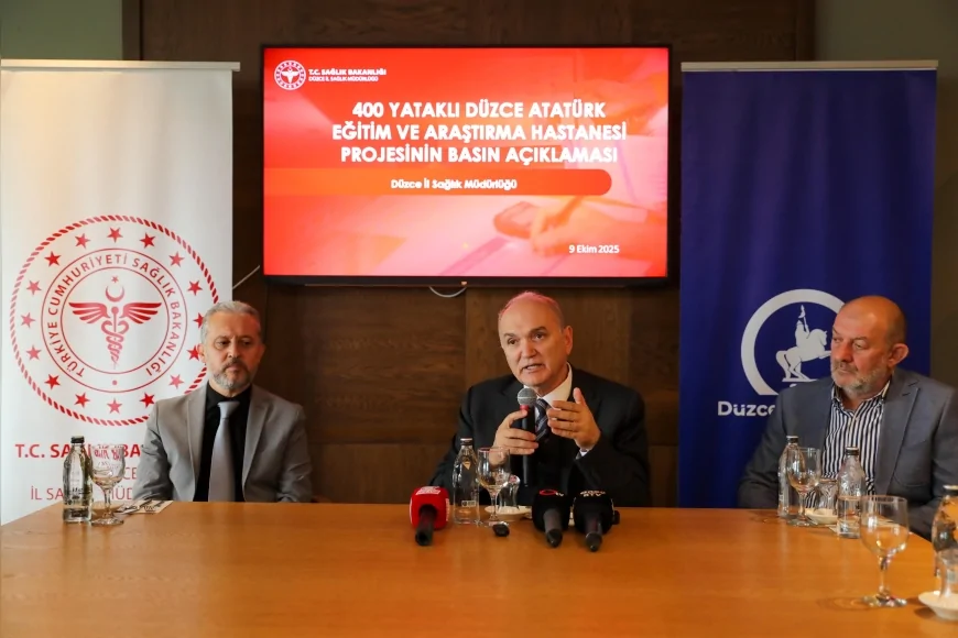 Düzce’de 400 Yataklı Eğitim ve Araştırma Hastanesi Projesi Başlıyor: İhale Süreci Tamamlandı