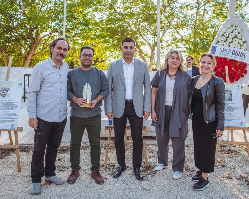 Kuşadası’nda “adalet” temalı 5. Uluslararası Neopolis Heykel Sempozyumu başladı
