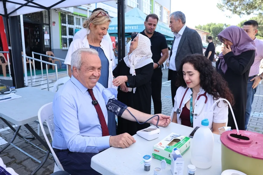 Nilüfer’de Halk Sağlığına Yoğun İlgi: Üç Günde 1500 Kişi Ücretsiz Sağlık Hizmetlerinden Yararlanıldı