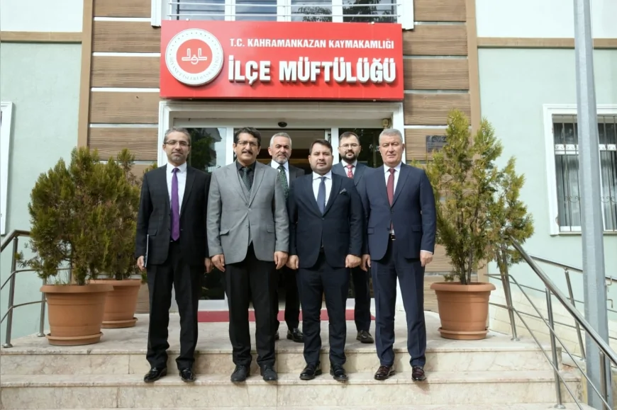 Başkan Çırpanoğlu, Camiler ve Din Görevlileri Haftası'nda İlçe Müftüsü Yalman’ı Ziyaret Etti