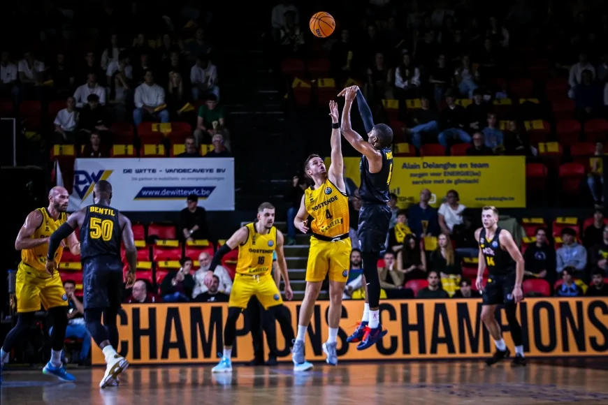 Mersin Spor Kulübü’nden Avrupa’da Tarihi Zafer: Oostende’yi 104-86 Mağlup Etti