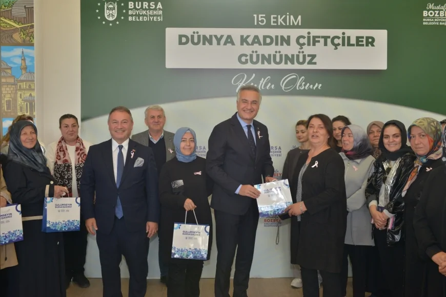 Bursa Büyükşehir’den Kadın Üreticilere Destek: “Kadın Emeğiyle Kırsal Kalkınma Güçleniyor”