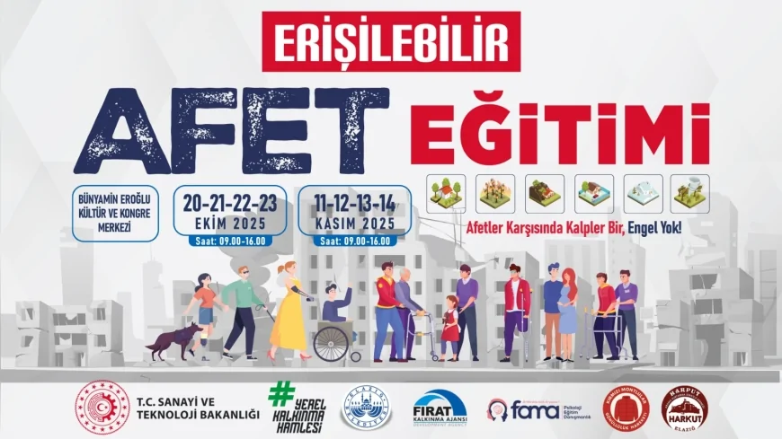 Elazığ Belediyesi’nden Türkiye’de İlk: “Erişilebilir Afet Eğitimi Projesi” Başlıyor