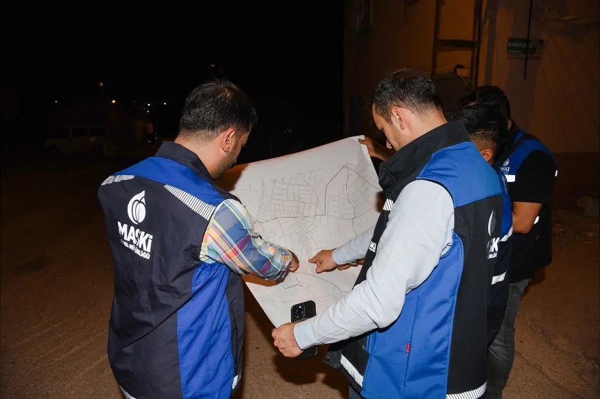 MASKİ, 580 Kilometrelik İçme Suyu Hattında 305 Arızayı Onardı