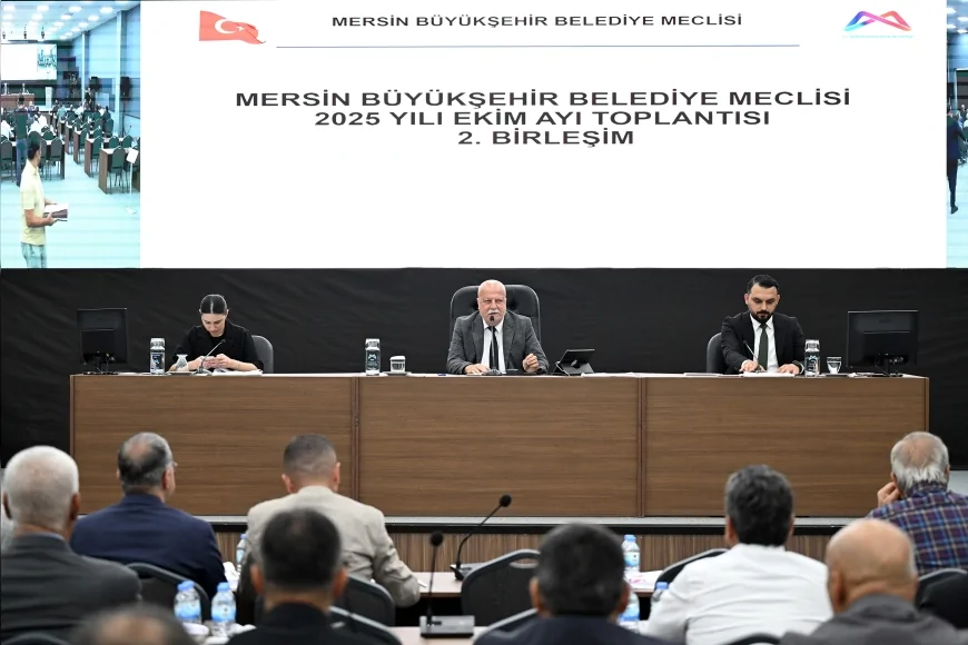 Mersin Büyükşehir Meclisi Ekim Ayı 2. Birleşiminde Tarsus Yarı Maratonu ve Cumhuriyet Bayramı Mesajı