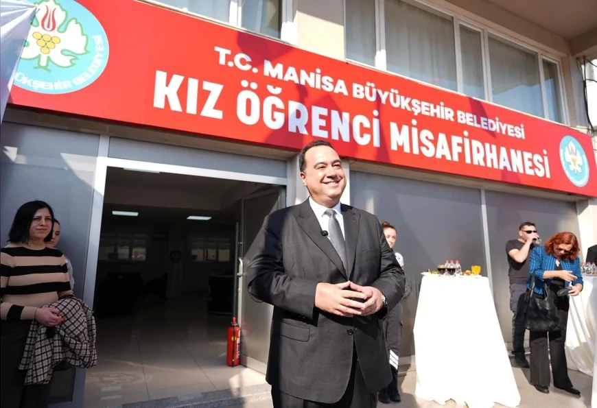 Manisa’da 79 Kişilik Kız Öğrenci Misafirhanesi Hizmete Açıldı