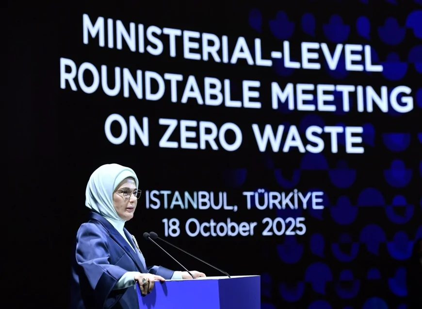Emine Erdoğan: “Birleşmiş Milletler Sıfır Atık Mekanizması kurulmalıdır”