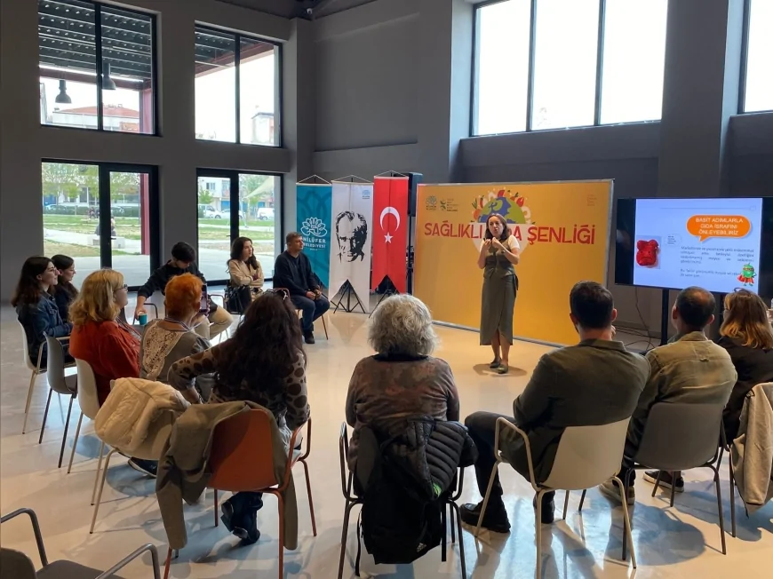 Nilüfer’de “Gıda Etiketi Okuryazarlığı” Söyleşisinde Gıda İsrafı ve Tüketici Bilinci Konuşuldu
