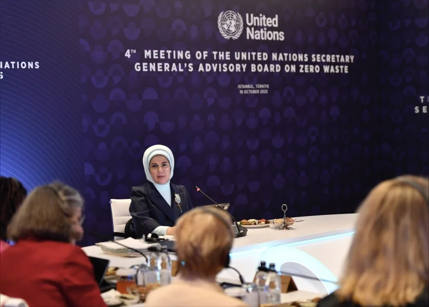 Emine Erdoğan: “Ortak evimiz dünya için seslerimizi İstanbul’da birleştirdik”