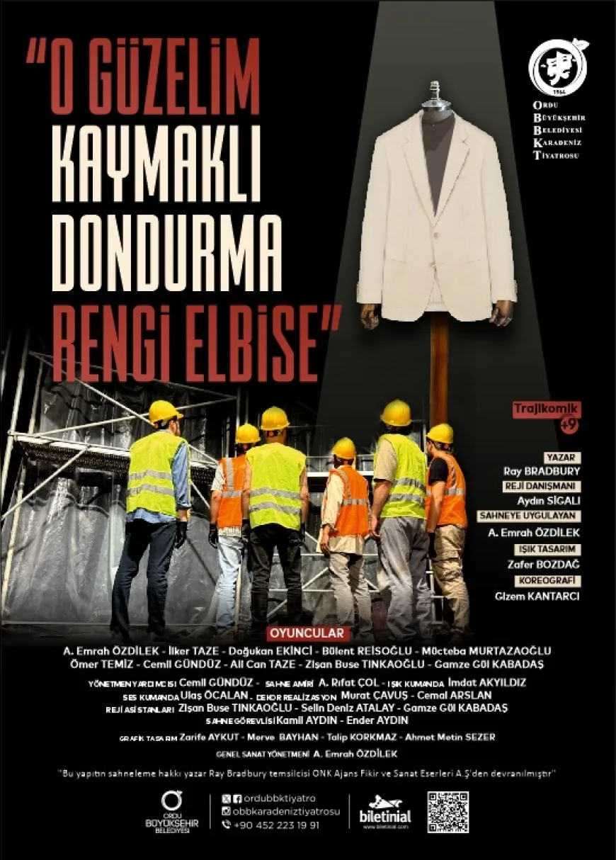 OBBKT “O Güzelim Kaymaklı Dondurma Rengi Elbise” Oyunuyla Maltepe Tiyatro Festivali’nde Ayakta Alkışlandı