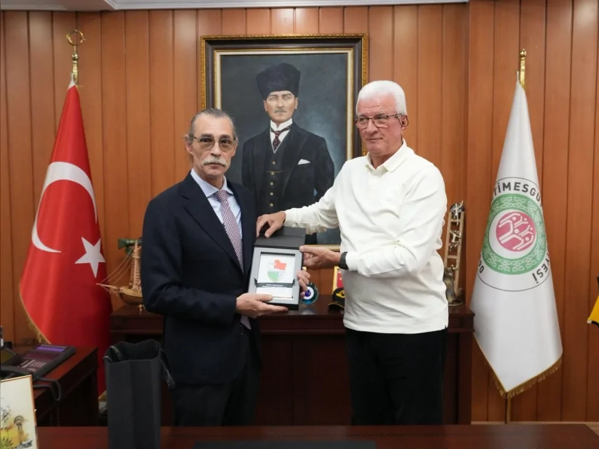 Başkan Erdal Beşikcioğlu, Orta Bosna Kantonu Başbakanı Tahir Lendo ve Heyetiyle Etimesgut’ta İş Birliği Görüşmesi Gerçekleştirdi
