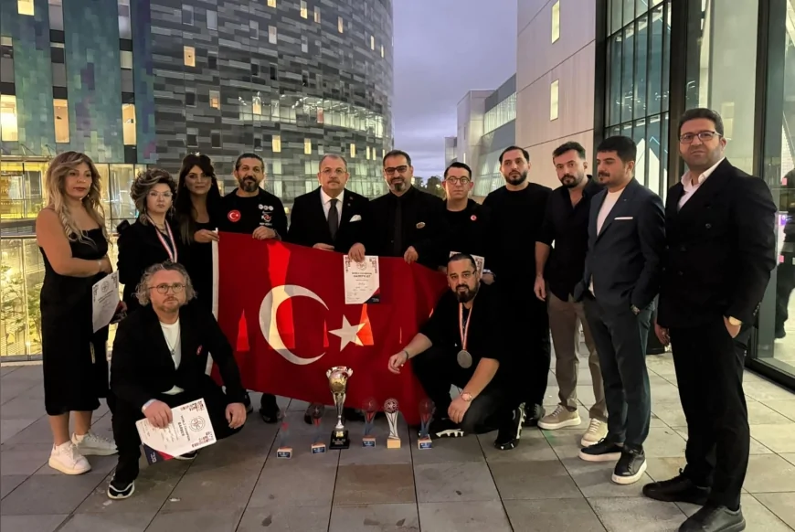 Türk Berber ve Kuaförleri Londra’da Dünya Üçüncülüğü Elde Etti: Palandöken “Bu Başarı Azmin ve İnancın Zaferidir”