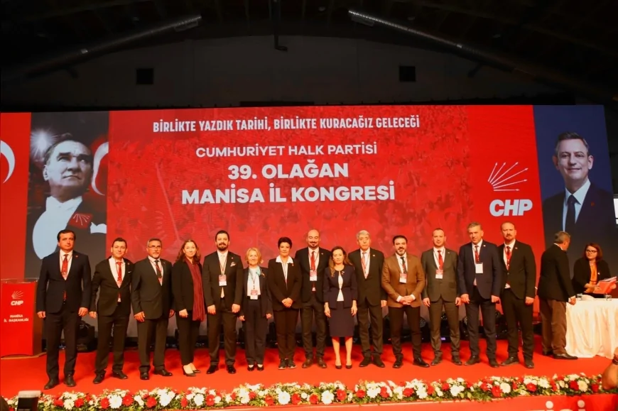 CHP Manisa İl Kongresinde İlksen Özalper Yeniden Başkan Seçildi: “Ferdi Başkanın Başlattığı Yolculuğu Biz Tamamlayacağız”