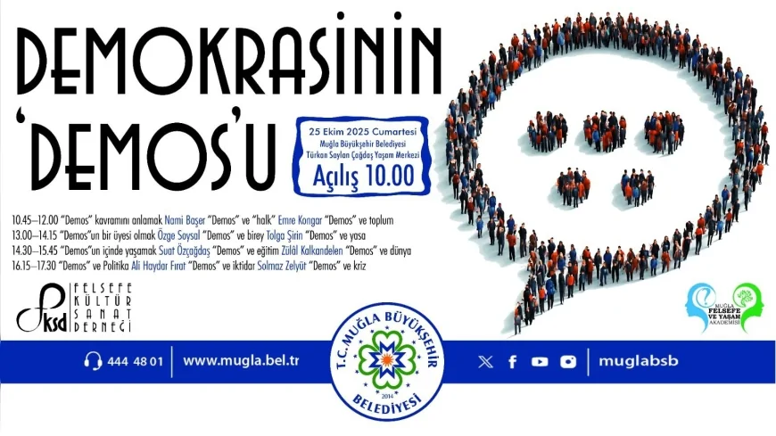 Demokrasinin “Demos”u Muğla’da Tartışılacak: Akademisyenler Demokrasi Kavramını Yeniden Yorumlayacak