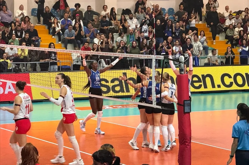 Nilüfer Belediyespor Eker Aras Spor’u 3-2 Mağlup Ederek Vodafone Sultanlar Ligi’nde İlk Ev Galibiyetini Aldı