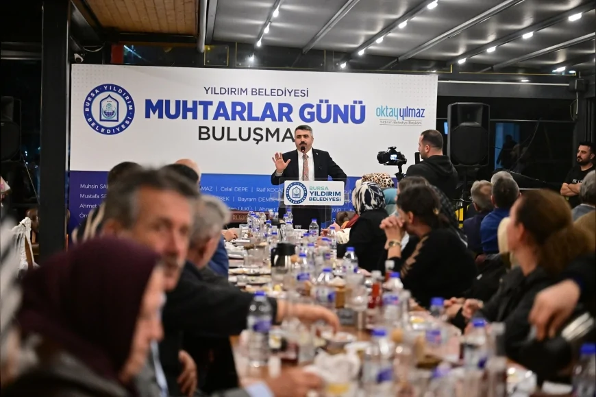Başkan Oktay Yılmaz: “Daha Yaşanabilir Bir Yıldırım Hedefimize Giden Yolda Muhtarlarımızın Katkısı Çok Önemli”