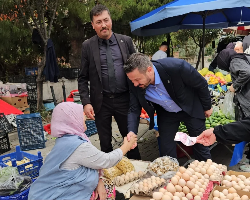 AK Parti Balıkesir İl Başkanı Mehmet Aydemir Edremit’te Gün Boyu Sürdürülen Ziyaretlerle Vatandaşla Gönül Bağını Güçlendirdi