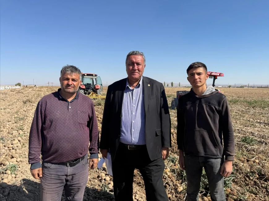 Ömer Fethi Gürer: “Patates Üreticisi Maliyet Altında Eziliyor, TMO Alıma Girmeli”