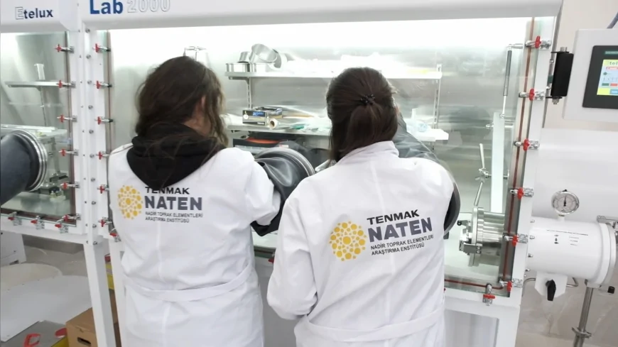 TENMAK NATEN, Türkiye’nin İlk Nadir Toprak Elementleri Laboratuvarıyla Enerji ve Sanayi İçin Stratejik Üretime Odaklandı