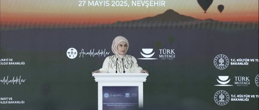 Emine Erdoğan: “Yeşil Vatan Seferberliği ile yarınlarımız için bir fidan sahiplenelim, ormanlarımızı çoğaltalım”