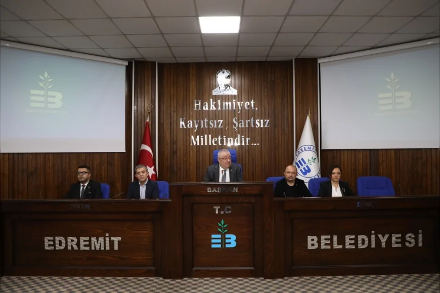 Edremit Belediyesi’nin 2026 Yılı Bütçesi 3 Milyar 406 Milyon Lira Olarak Kabul Edildi