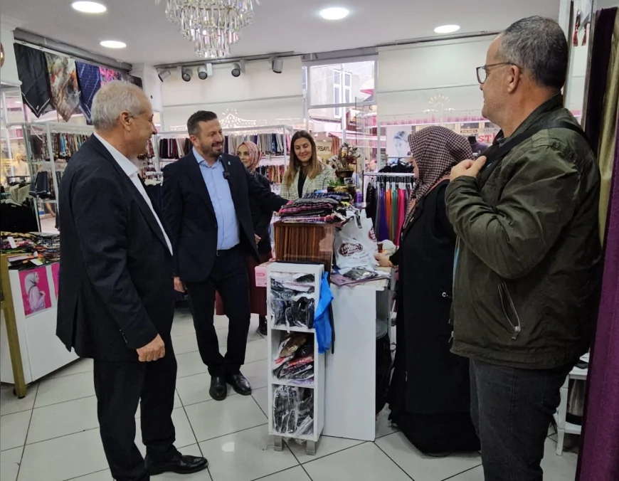 AK Parti İl Başkanı Mehmet Aydemir Gönen’de Gençlik Merkezi Proje Alanını İnceledi ve İlçe Genelinde Yoğun Temaslarda Bulundu