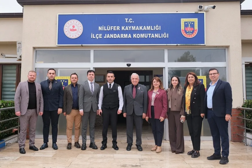 Nilüfer Belediye Başkanı Şadi Özdemir’den Üsteğmen Çağlar Önderışık’a Hayırlı Olsun Ziyareti