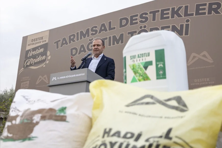 Vahap Seçer’den Mersinli Üreticiye 85 Milyon TL’lik Tarımsal Destek: “Kadınlar Çalışmak İstiyor, Biz de Yanlarındayız”