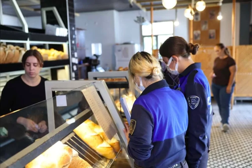 Çeşme’de Fırınlara Hijyen Denetimi: Dört İşletmeye Cezai İşlem Uygulandı