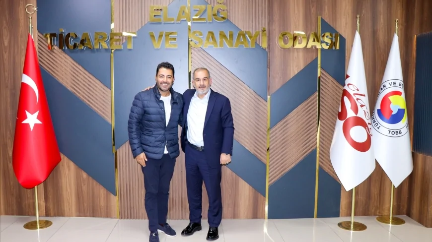 Ersan Gülmez’den Elazığ Ticaret ve Sanayi Odası Başkanı İdris Alan’a Ziyaret: “Elazığ Benim İçin Çok Özel Bir Şehir”