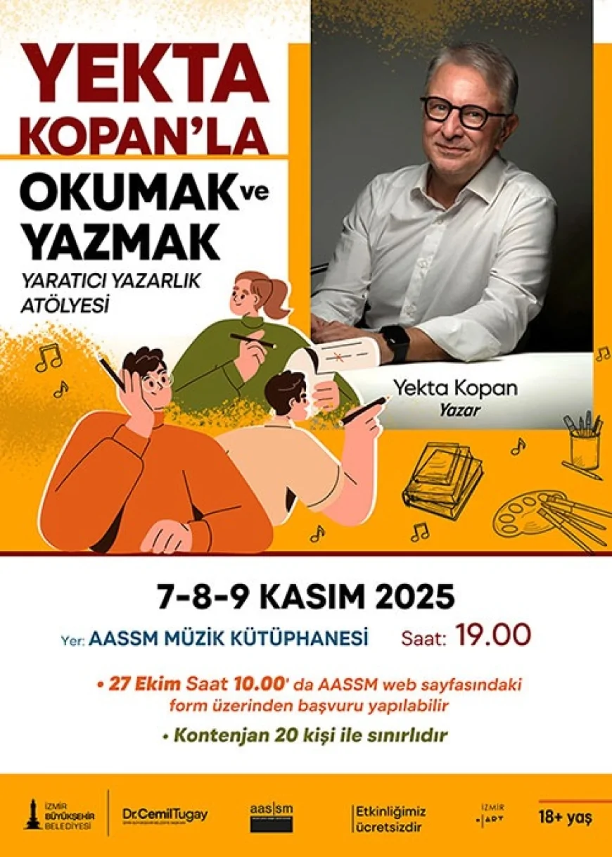 Ahmed Adnan Saygun Sanat Merkezi Kasım Ayında İzmir’i Sanatın Her Alanında Buluşturuyor