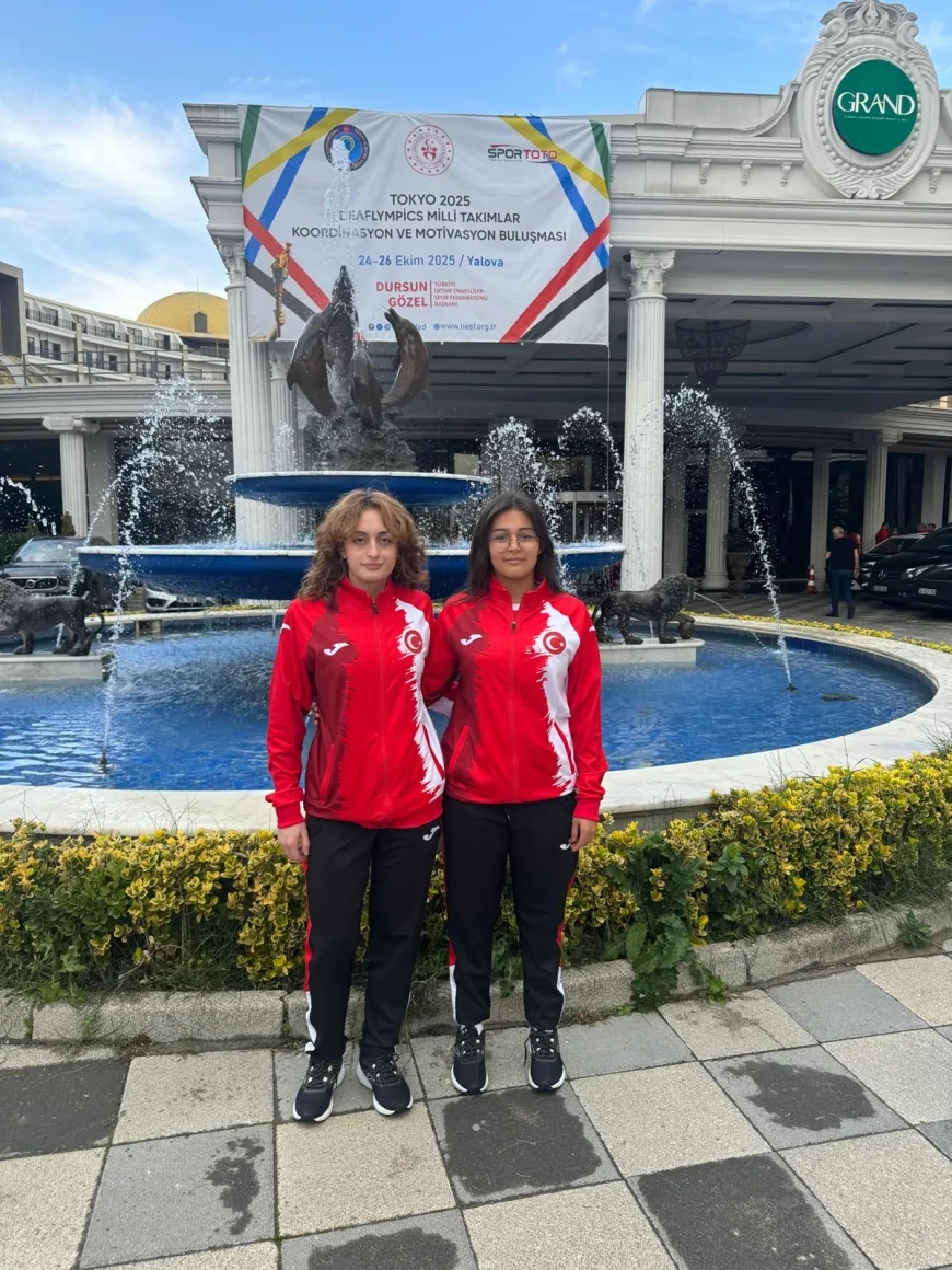 Eskişehirli Sporcular Irmak Çetinkaya ve İdil Bengisu Tunçbilek Tokyo’daki İşitme Engelliler Olimpiyatı’nda Türkiye’yi Temsil Edecek