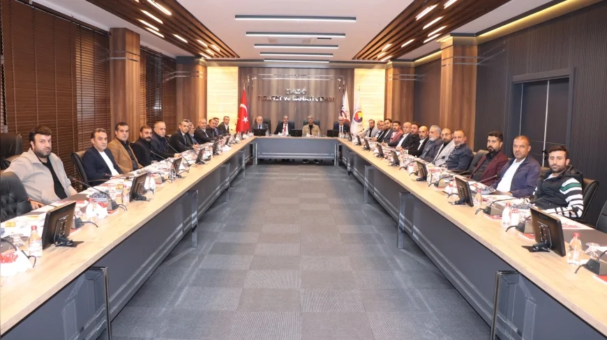 Elazığ TSO Ekim Ayı Meclis Toplantısında Yeni OSB ve Nefes Kredisi Gelişmeleri Paylaşıldı