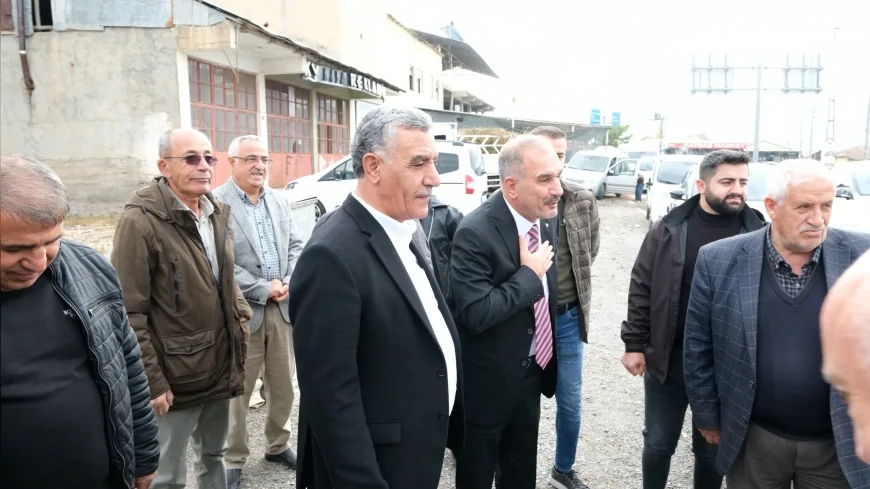 Başkan İdris Alan Karakoçan’da Coşkuyla Karşılandı Karma OSB Müjdesini Paylaştı