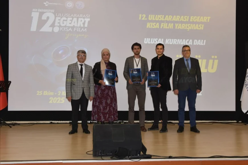 12. EgeArt Kısa Film Yarışması’nda 3 Bin 111 Başvuru Arasından En İyiler Ödüllerini Aldı