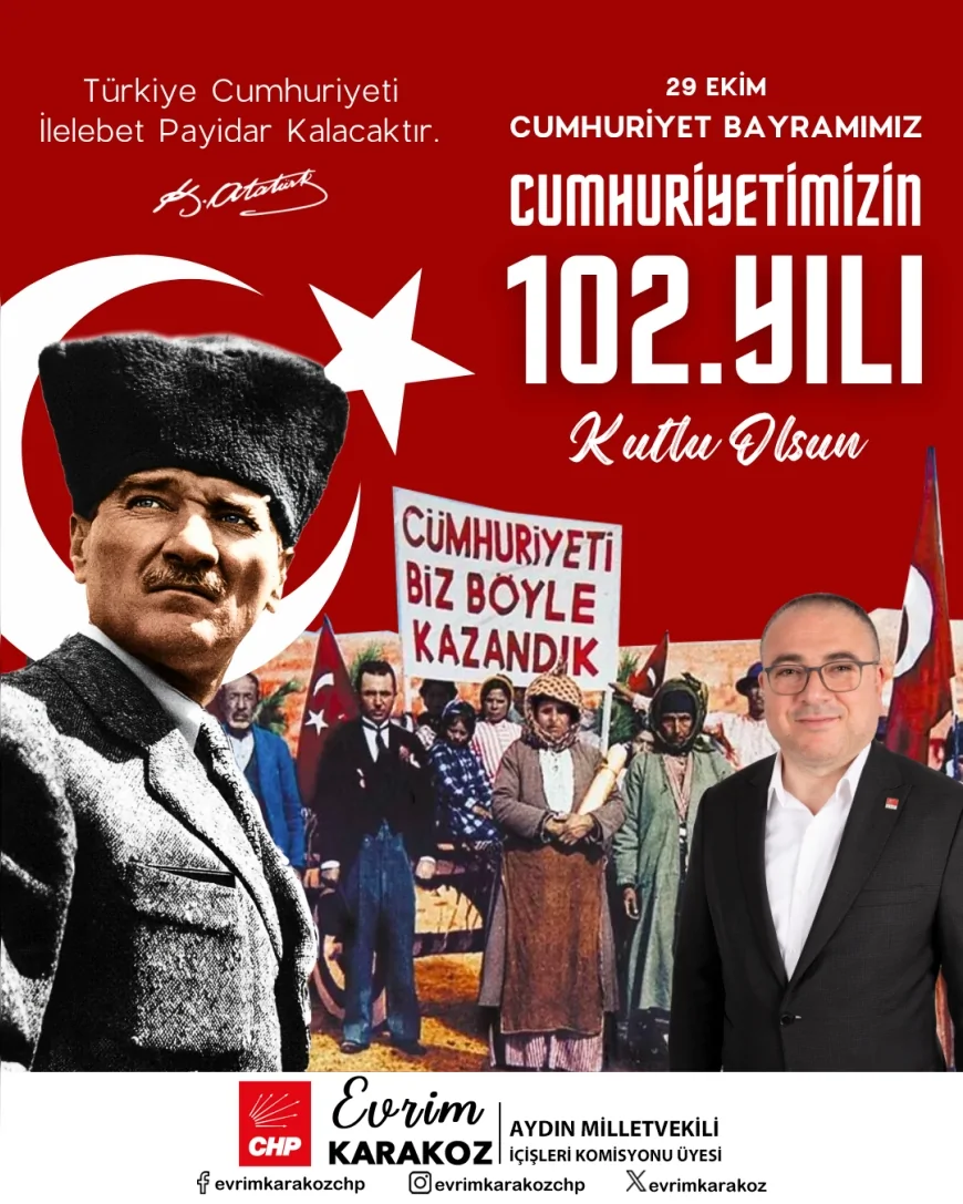 CHP’li Evrim Karakoz: “Kurtuluş Reçetesi, Cumhuriyet ve Kazanımlarıdır”