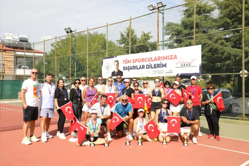 Dalaman’da Cumhuriyet’in 102. Yılı Tenis Turnuvası ile Kutlandı