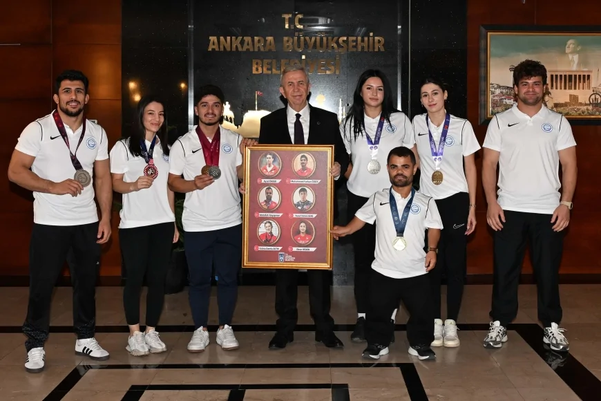 Mansur Yavaş: “Sporcularımız Dünya Rekorları ve Altın Madalyalar Getirmeye Devam Edecek”