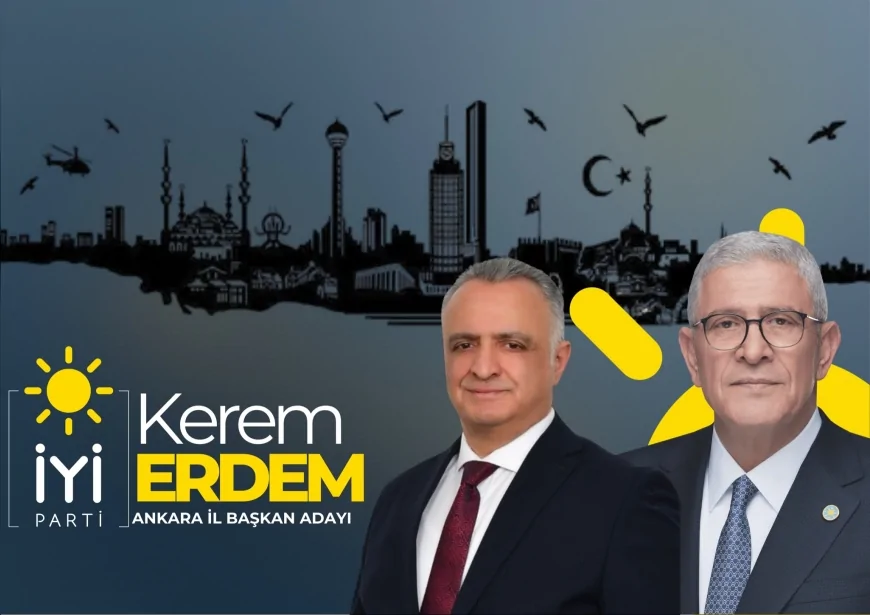 Tokat Vakfı Başkanı Kerem Erdem, İYİ Parti Ankara İl Başkanlığına Aday Olduğunu Duyurdu