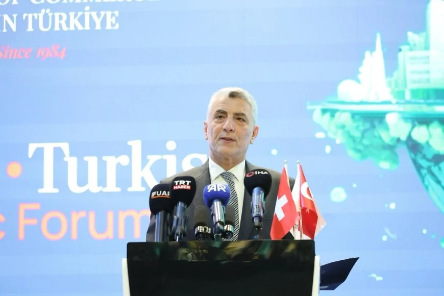Ticaret Bakanı Ömer Bolat: “Asırlık Türkiye–İsviçre dostluğunu, ticaret ve yatırım alanlarında yeni bir iş birliği ufkuna taşıyoruz”