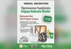 İnegöl Belediyesi 24 Kasım Öğretmenler Günü’nde: “Öğretmenime Teşekkürüm, Doğaya Katkımla Ölçülür” Kampanyası Başladı