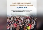 Millî Eğitim Bakanı Yusuf Tekin: “LGS Kapsamındaki Merkezî Sınav 14 Haziran 2026 Pazar Günü Yapılacak”