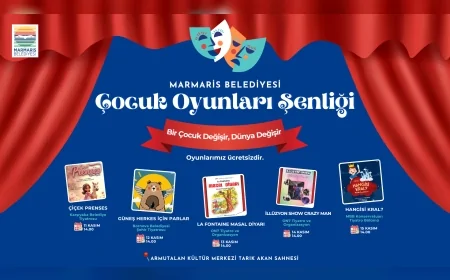 Marmaris Belediyesi’nden Çocuklara Ara Tatil Armağanı: “Bir Çocuk Değişir, Dünya Değişir” Şenliği Başlıyor