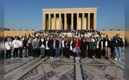 Cumhuriyet’in 102. Yılında Muğla Büyükşehir Belediyesi 102 Kadını Anıtkabir’e Götürdü