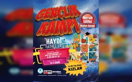 Pursaklar Belediyesi 15-20 Yaş Arası Genç Kızları Mersin Silifke Gençlik Kampına Gönderiyor