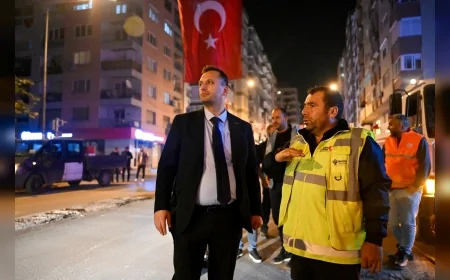 Bornova Belediye Başkanı Ömer Eşki: “Mustafa Kemal Caddesi ve Pazaryeri Sokağı Bornava’ya yakışır hale gelecek”