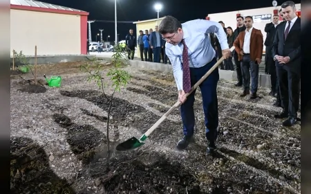 Adalet Bakanlığı Tarım Mükemmeliyet Merkezi Adıyaman’da Üretime Katkı Sağlıyor